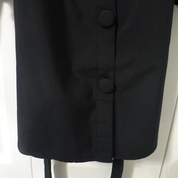 TEA & CUP black cuffed sleeves button up top - Picture 10 of 12